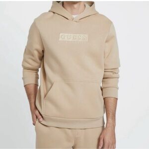 Guess Men's Beige Hoodie